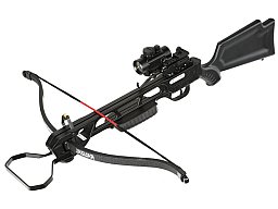 Mega-Set: 175 lbs Recurve-Armbrust Jaguar I schwarz neu mit sehr viel Zubehör