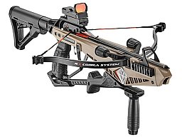 230 fps Recurve-Pistolenarmbrust: Cobra RX 130 lbs schwarz neu Ek Archery mit Zubehör