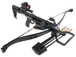 Mega-Set: 175 lbs Recurve-Armbrust Jaguar II schwarz neu mit sehr viel Zubehör