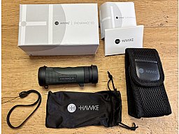 Spektiv / Monokular / Beobachtungsfernrohr HAWKE ENDURANCE HD 10x25 set inkl. Tasche