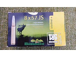 Brenneke 8x57JS TUG bleifrei 150grs. 9,7g. 20 Stück *************ansehen kostet nichts *************