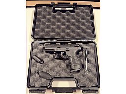 Walther P22Q 9mm P.A.K. Schreckschusspistole - Komplettset, Neuwertig