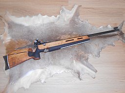 Einzellader, Weihrauch HW660M, KK- Büchse, Diopter