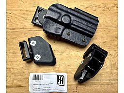 set P226 X Five Holster kydex mit 2 H&S Magazintaschen IPSC / Mehrdistanz