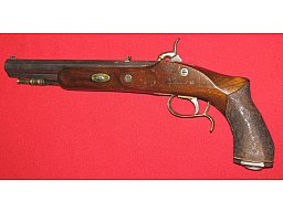 JACOBI ISERLOHN Perkussion Vorderlader - Pistole in cal. 45