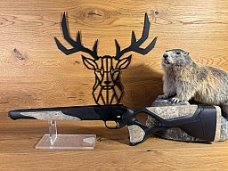 Schaft Blaser R8 Custom Leder - Hirschleder - Waffen Schlemmer