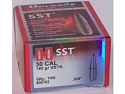 100St. HORNADY Geschosse .30(.308Dia.) - 180 - SST - #30702