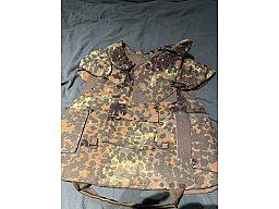 Original Bundeswehr Splitterschutzweste, Flecktarn, Größe ML Ballistische Weste