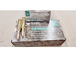 .308/170grs. Z-Grom A-635 PPU 100 stk. bleifrei !!