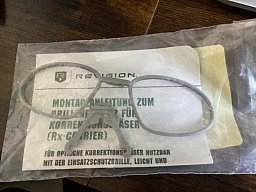 Revision RX-Carrier – Brilleneinsatz für Korrektionsgläser