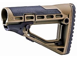 AR-15 Schaft / AR-15 Schubschaft Skeleton Commercial und Mil-Spec CAA SAND