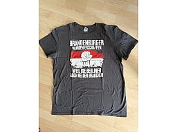 T-Shirt Gr.XL Brandenburg Sondeln Geburtstag Geschenk Bodenfund