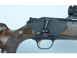 Kammergriffkugel Repetierkugel 26mm für Blaser R8 & R93 – Eichenlaub, Fischhaut & rotes Motiv – NEU