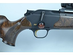 Kammergriffkugel Repetierkugel 26mm – M8x1 Gewinde (Passend für Sauer u.a.) – Eichenlaub, Fischhaut
