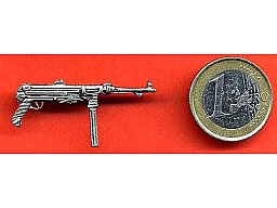 MP40 Wehrmacht als Metall-Anstecker