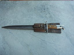 Schweizer Bajonett mit Koppelschuh