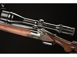 Gebr. Merkel Modell 221E Kaliber 9,3x74R mit Swarovski