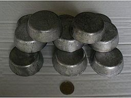 Schnäppchen! 10 kg Blei Bleibarren Spezialblei für Kugeln Vorderladergewehre Vorderladerwaffen