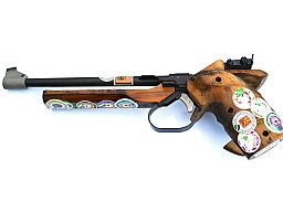 Freie Pistole KK-Matchwaffe Sportpistole Hämmerli 150 Kal. .22 l.r., Bj. 1974