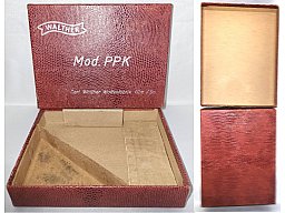 @ Alte Original WALTHER PPK Pistolen Verpackung Schachtel Karton Box @