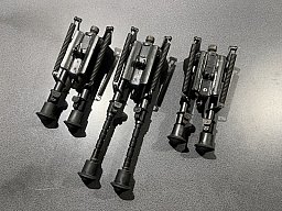 Original Harris S-BRM 6-9 Bipid Zweibein mit Gelenk und Rasten