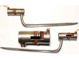 kurzes Tüllenbajonett, Klinge 21 cm