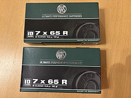 7x65R RWS ID Classic 10,5g in OVP 40 Schuss