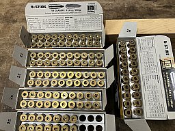 8X57 IRS RWS Hülsen 114 Stück in Schachteln