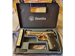 Beretta 92 FS Golden Inox – Full Set! Top Sammlerzustand, überarbeiteter Abzug & Mikrometervisierung