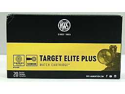 20 Schuss RWS TARGET ELITE PLUS RIFLE MATCH MUNITION .223 Rem. 52gr 3,36g SCORION #2411633 Patronen