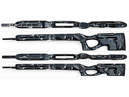 GGS OUTLAW Schaft für Tikka T3/T3x/T1x – TAC M-LOK – Dark Night – neuwertig
