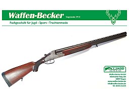 Bockdoppelflinte Sauer & Sohn, Eckernförde Mod. 66 Kal. 12/70
