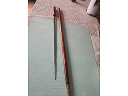 Alter Spazierstock mit eingebauter Klinge
