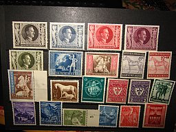 21x Deutsches Reich Postfrisch.