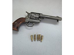 Dekowaffe Colt Single Action Army Peacemaker Replik – Western Revolver mit Deko-Patronen