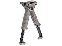AR-15 Griff mit Zweibein Stahl / Bipod Combo Grau GT Edition