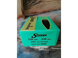 Sierra 2600 .338Cal Spitzer BT 250grs.
