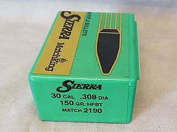 Sierra Geschosse .308 150grs HPBT Match