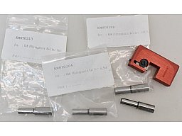 Set aus K&M Hülsenhalsabdreher und 4 Führungsdornen