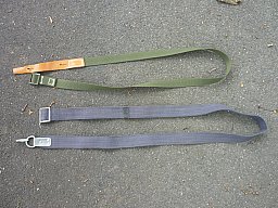 Zwei Gewehrriemen Karabinerriemen, Sturmgewehr militärisch