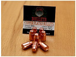 500 LOS Geschosse Bullets .38 / .357 (Dia: .358) 158gr SemiWadcutter (500 Stk.) SWC