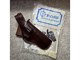 Ross Lederholster - K-Frame Revolver, 4 Zoll 4" - Colt, Smith & Wesson, S&W