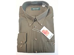Böcker Langarmhemd Hemd Royal fresh Main, 100% Baumwolle, oliv Gr. 47 ---NEUWARE---