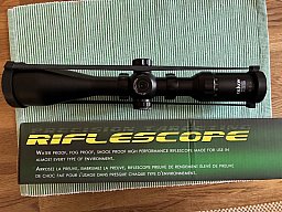 OLIVON 3-12x56 Zielfernrohr m. Leuchtpunkt - inkl Blaser Sattelmontage f. R8, R93 etc.