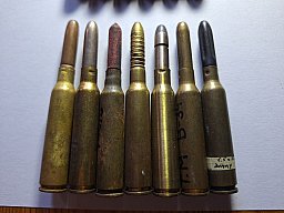 Konvolut2 6,5mm Carcano Sammlerpatronen
