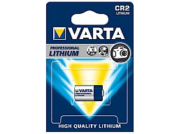 1x VARTA CR2 #6206 Professional Photo Lithium Batterie für Nachtsichtgerät; Taschenlampe; Kameras