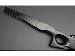 Mosin-Nagant, Target-Lochschaft, Holz, schwarz, verstellbarer Schaft, Neuware