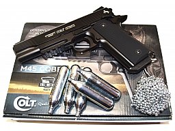 Colt Government M45 CQB * BlowBack System * CO² Starterset mit Zubehör