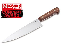 BÖKER Kochmesser CHEFMESSER CHEF Cottage-Craft 22cm Klinge C27 Stahl | Pflaumenhoz Griff #130495
