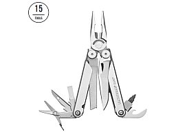 LEATHERMAN CURL - Multitool mit 15 Werkzeugen: Klinge, Spitzzgange, Diamantfeile, Schere, Bithalter